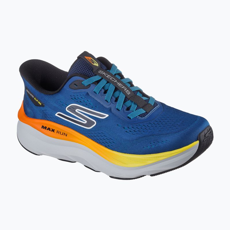 Кросівки для бігу чоловічі SKECHERS Max Run blue 8
