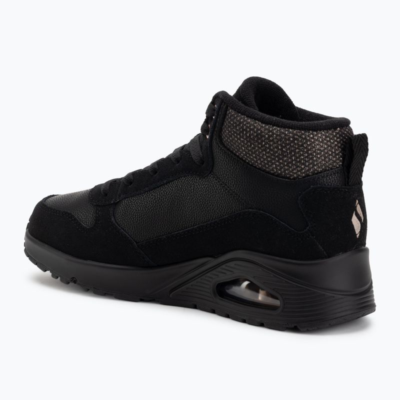 Кросівки жіночі Skechers Uno Stacre Shine black 3