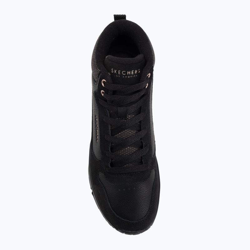 Кросівки жіночі Skechers Uno Stacre Shine black 5