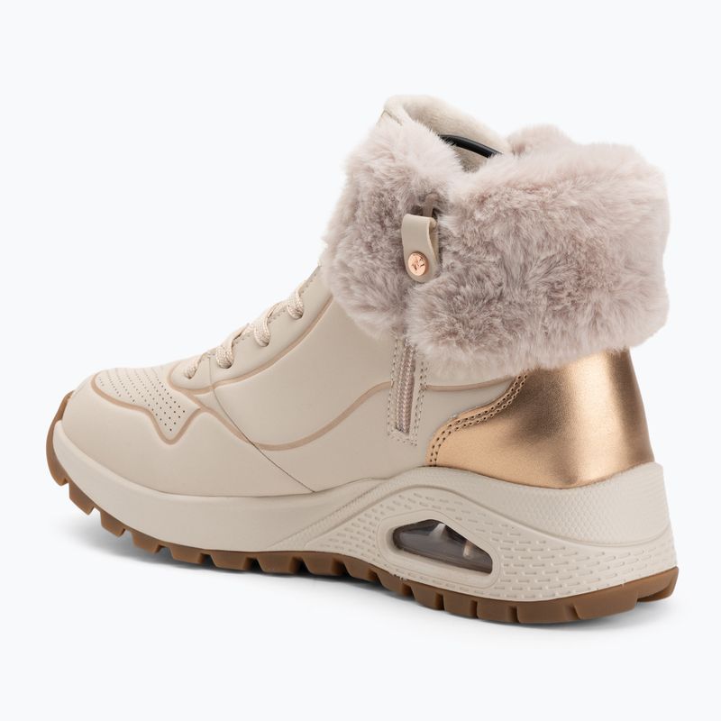 Кросівки жіночі SKECHERS Uno Rugged Fall Shimmer natural/gold 3
