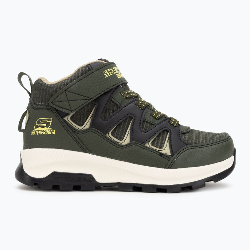 Кросівки дитячі SKECHERS Storm Blazer Drizzle Squad olive/black 2