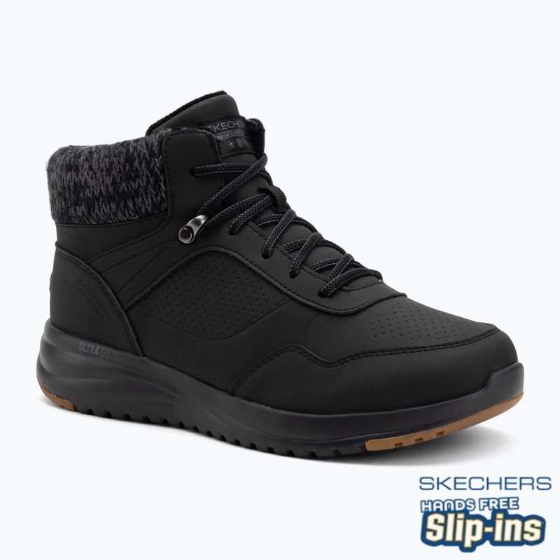 Кросівки жіночі SKECHERS On-The-Go Stellar Ariana black/gray