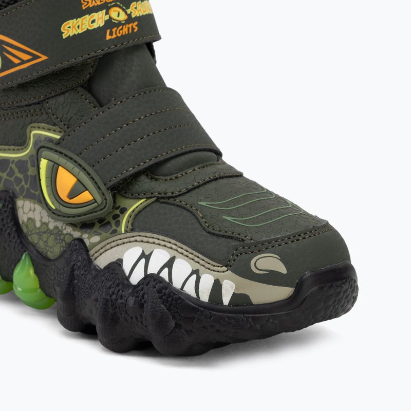 Черевики зимові дитячі SKECHERS Skech-O-Saurus Lights 2.0 green 7