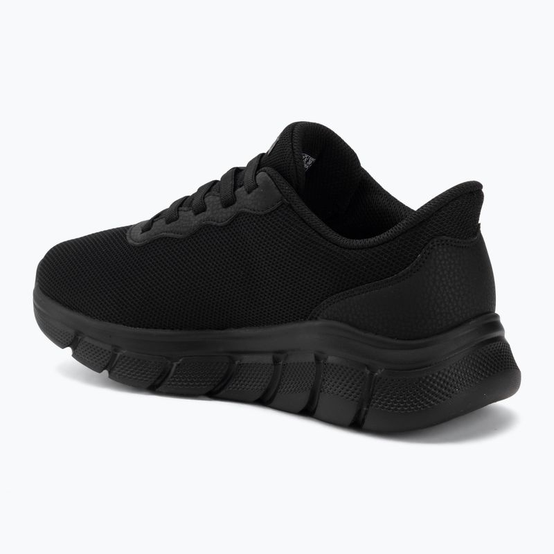 Взуття чоловіче SKECHERS Bobs B Flex Glacial Edge black 3