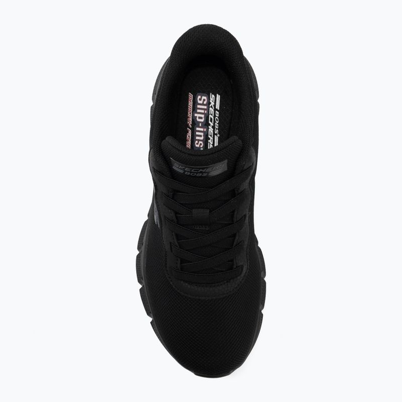 Взуття чоловіче SKECHERS Bobs B Flex Glacial Edge black 5