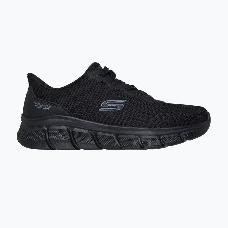 Взуття чоловіче SKECHERS Bobs B Flex Glacial Edge black 2