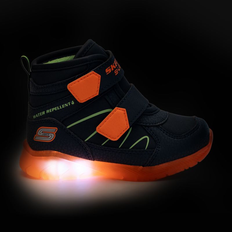 Кросівки дитячі SKECHERS Illumi-Brights Splash Beams navy/orange 8