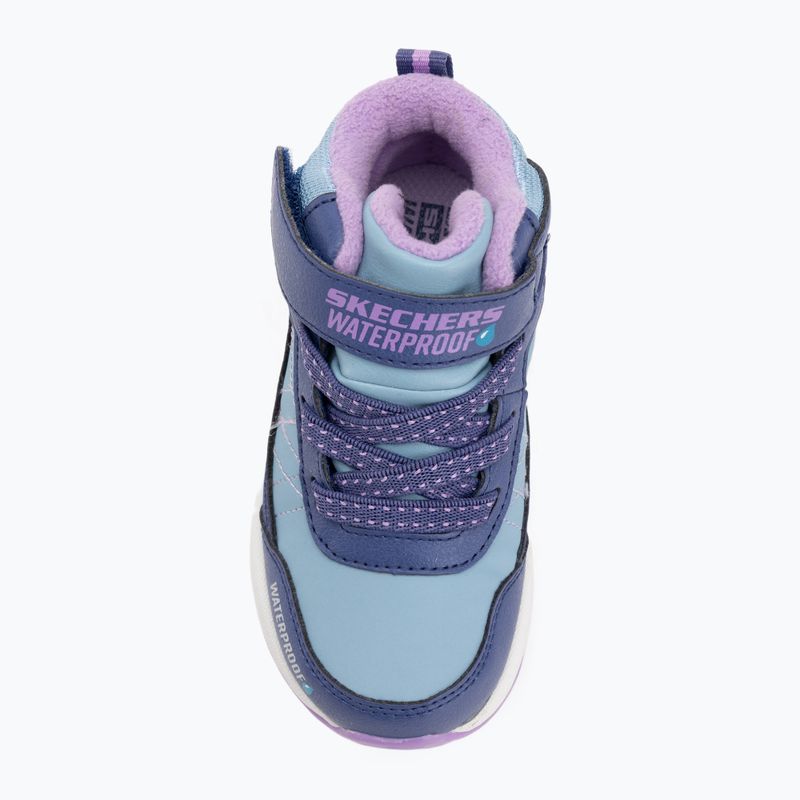 Кросівки дитячі SKECHERS Storm Blazer Artic Mass navy/purple 5