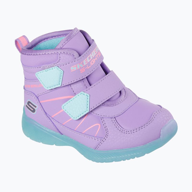Кросівки дитячі SKECHERS Illumi-Brights Polar Steppers lavender/multi 9