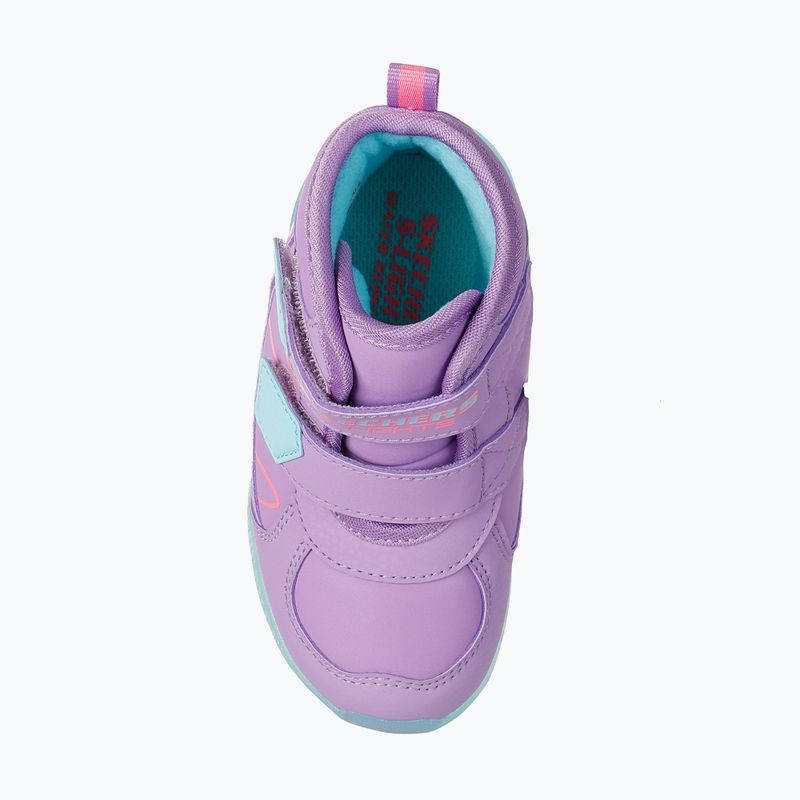Кросівки дитячі SKECHERS Illumi-Brights Polar Steppers lavender/multi 13