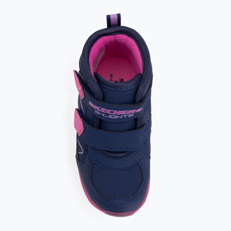 Кросівки дитячі SKECHERS Illumi-Brights Polar Steppers navy/multi 5