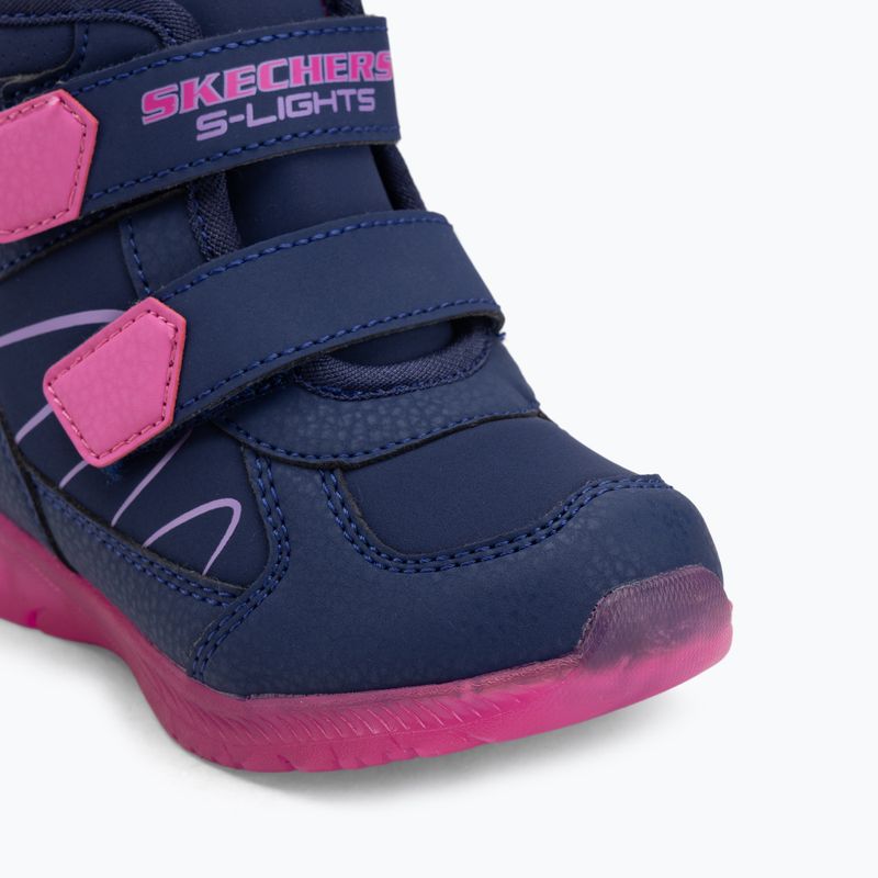 Кросівки дитячі SKECHERS Illumi-Brights Polar Steppers navy/multi 7