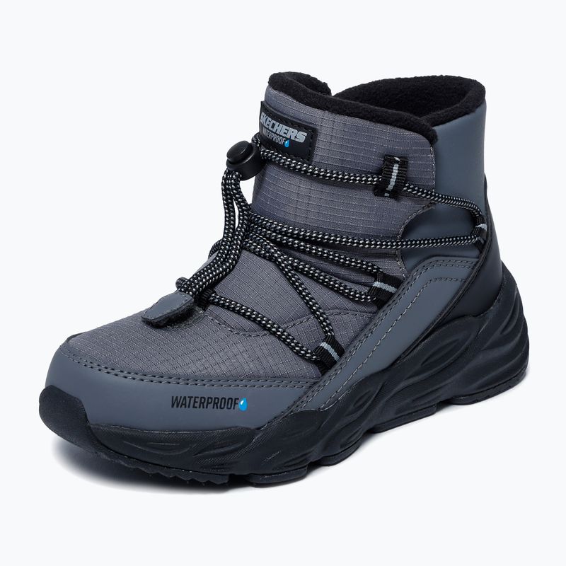 Черевики зимові дитячі SKECHERS Turbo Tread Storm Glider gray 4