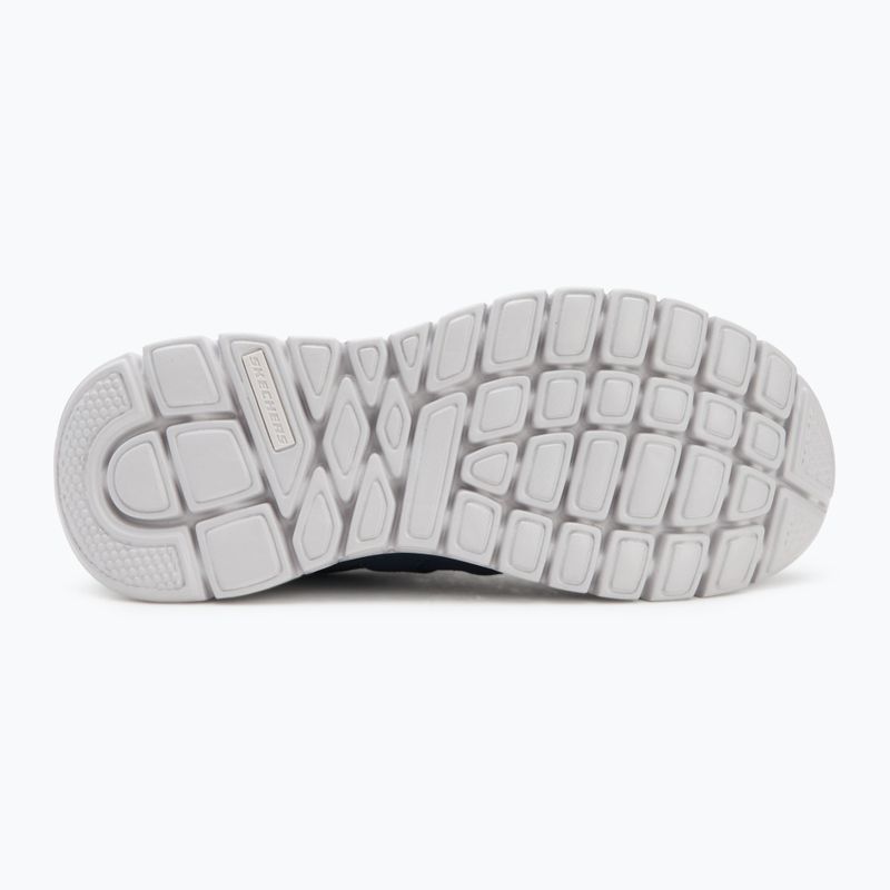 Кросівки чоловічі SKECHERS Burns Agoura navy/orange 4