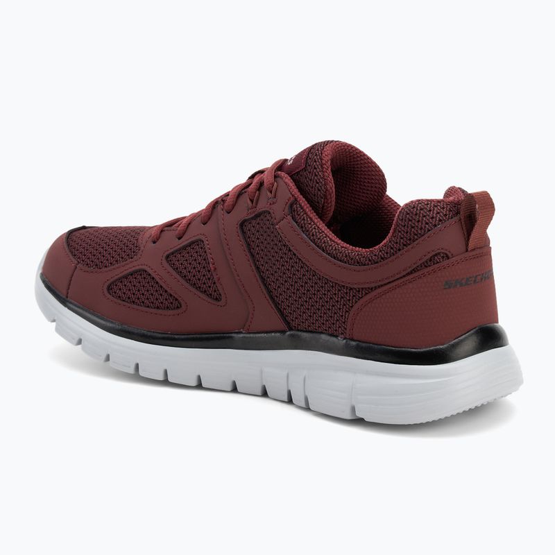 Кросівки чоловічі SKECHERS Burns Agoura burgundy 3