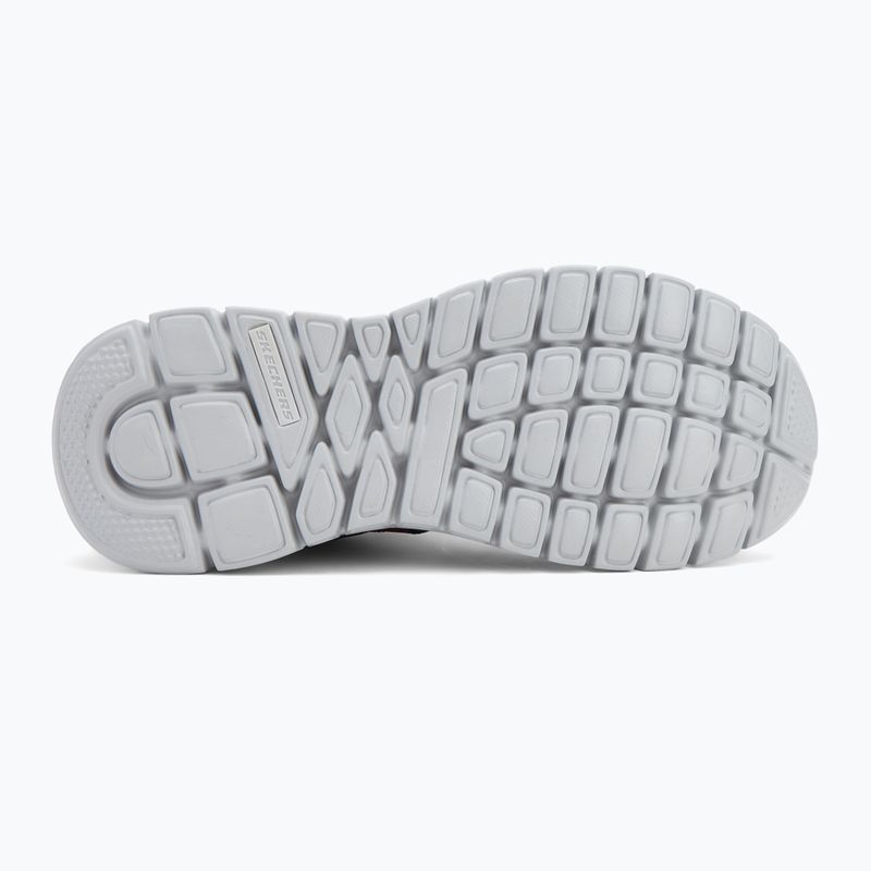 Кросівки чоловічі SKECHERS Burns Agoura burgundy 4