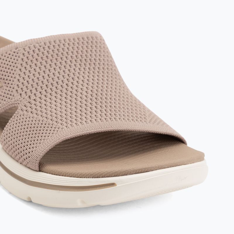 Шльопанці жіночі SKECHERS Go Walk Arch Fit 2.0 Dakota brown 7