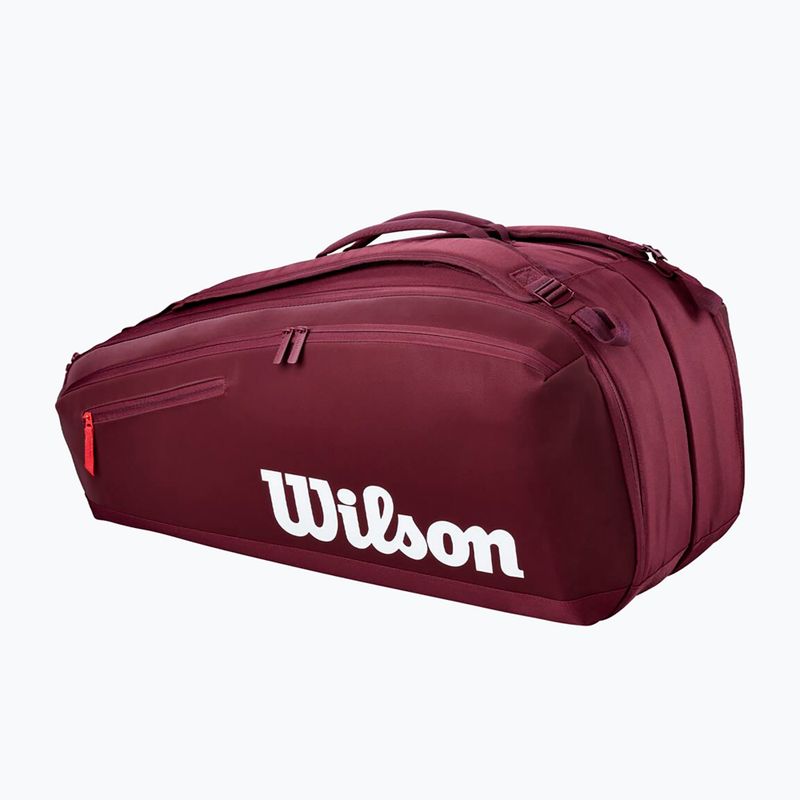 Сумка тенісна Wilson Defyer Racket Bag 9Pk V1 red 2