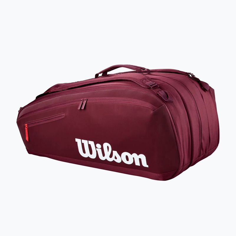 Сумка тенісна Wilson Defyer Racket Bag 15Pk V1 red 2