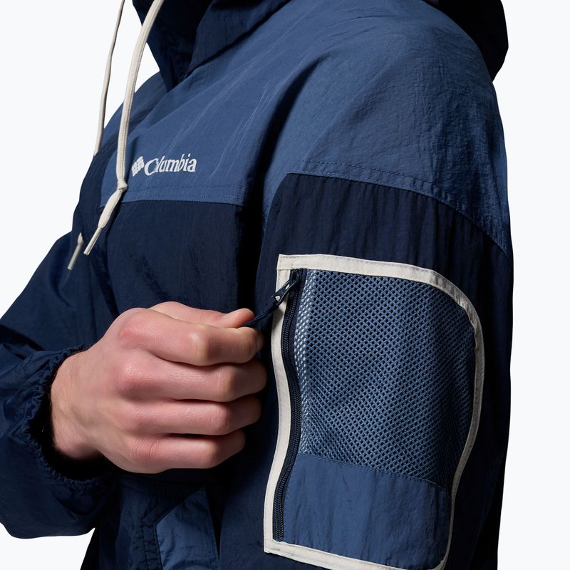 Чоловіча софтшелл куртка Columbia Challenger II Windbreaker collegiate navy/dark mountain 8