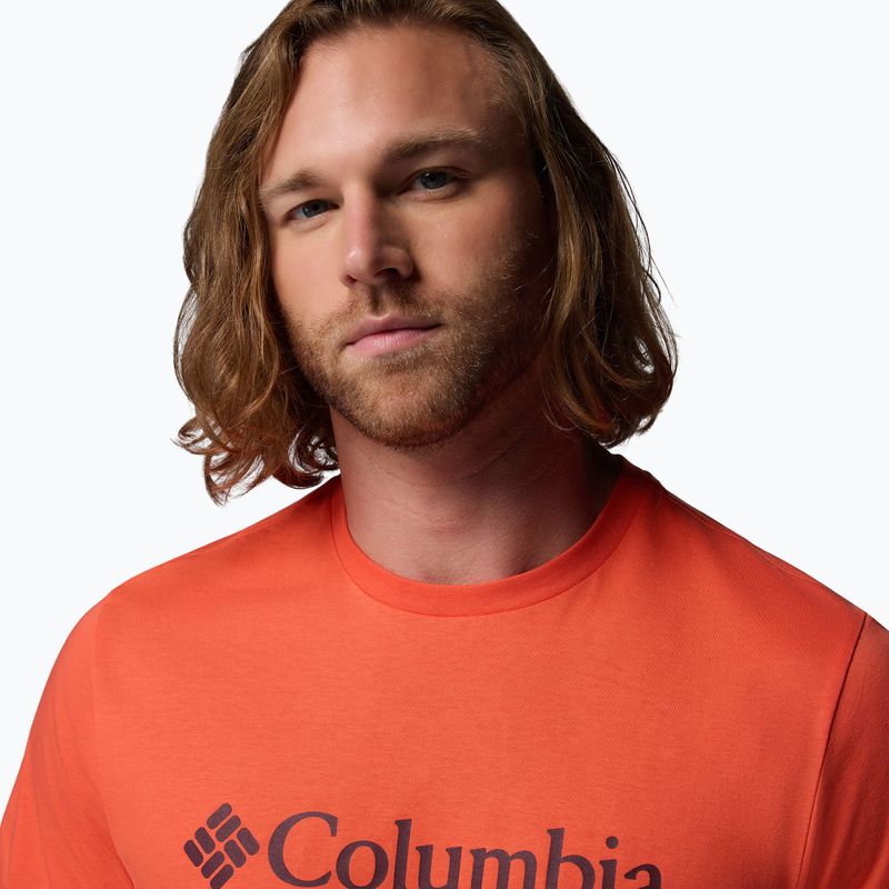 Чоловіча футболка Columbia CSC Basic Logo Tee zing/gem columbia 5