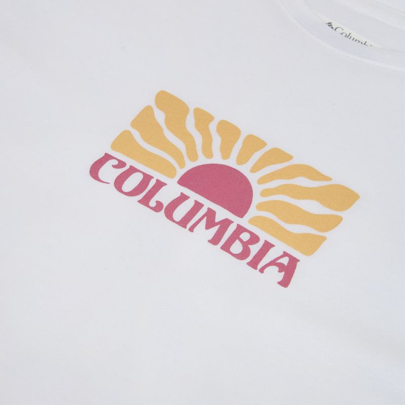 Футболка жіноча Columbia Ruby Springs Graphic Fitted white/brandrise 3