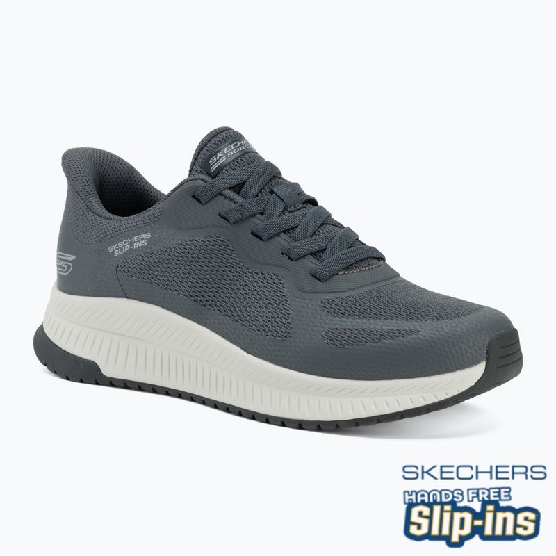 Кросівки чоловічі SKECHERS Bobs Squad 4 gray