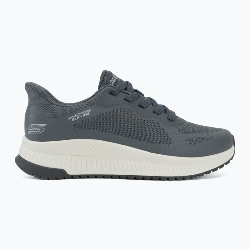 Кросівки чоловічі SKECHERS Bobs Squad 4 gray 2