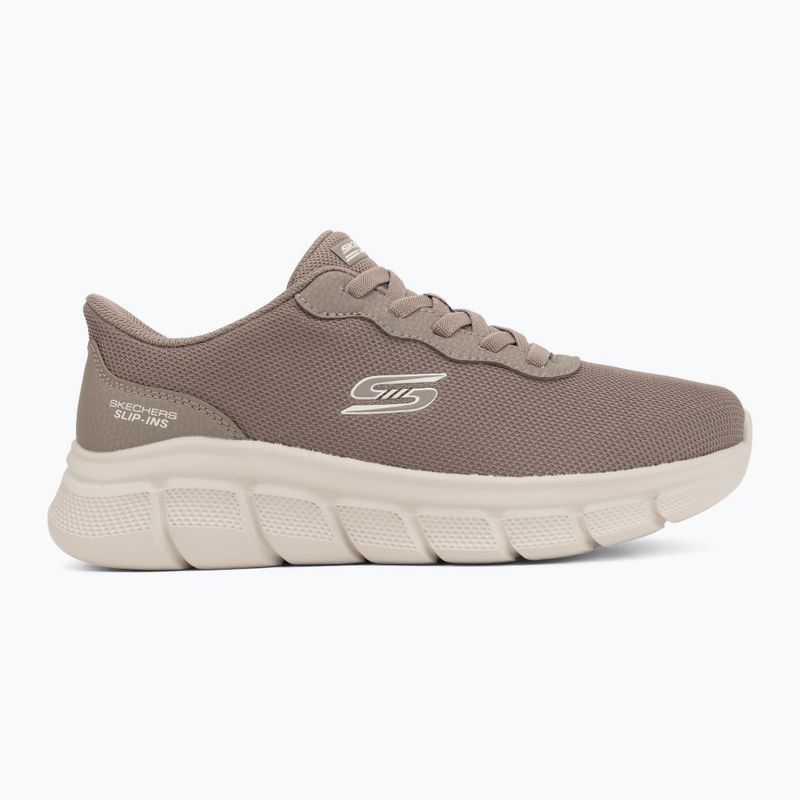 Кросівки чоловічі SKECHERS Bobs B Flex Glacial Edge brown 2