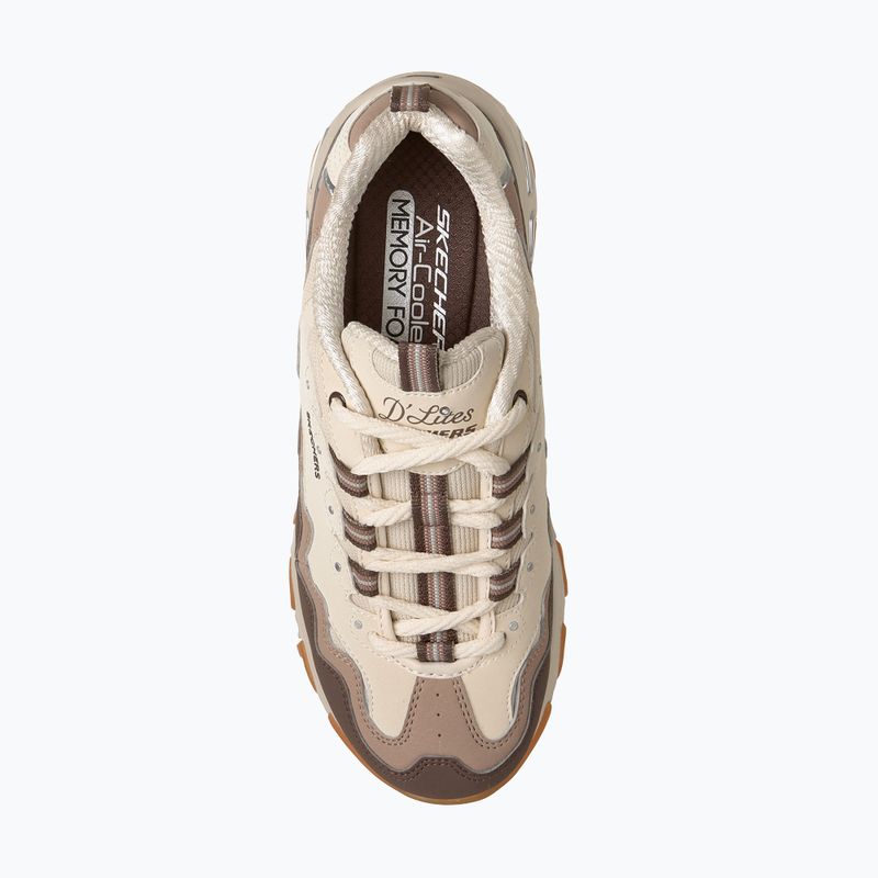 Взуття жіноче SKECHERS D'Lites Vintage Wave beige 6