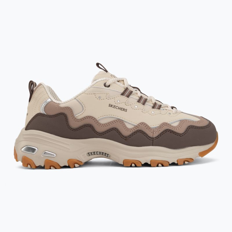 Взуття жіноче SKECHERS D'Lites Vintage Wave beige 2