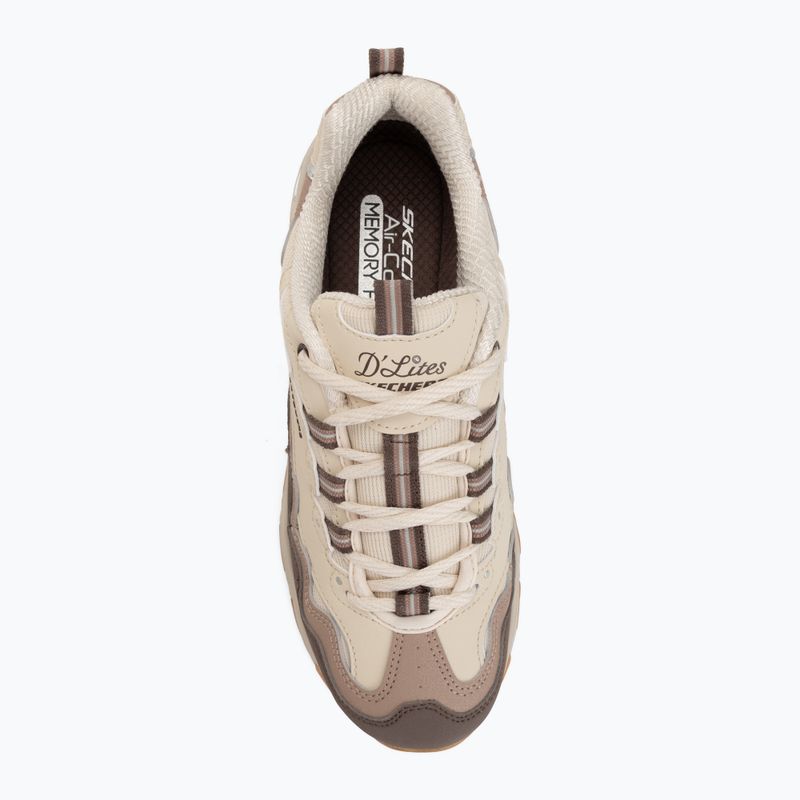 Взуття жіноче SKECHERS D'Lites Vintage Wave beige 5