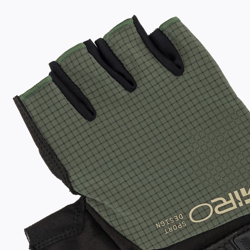 Рукавички велосипедні чоловічі Giro Bravo II Gel dark sage 5