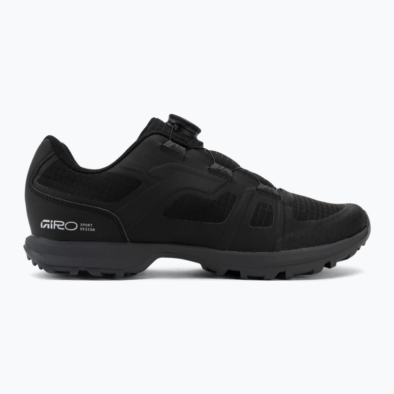 Кросівки велосипедні MTB чоловічі Giro Gauge Boa black 2