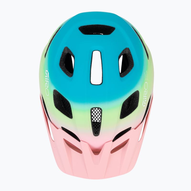 Шолом велосипедний дитячий Giro Tremor Child JR matte light pink/green fade 6