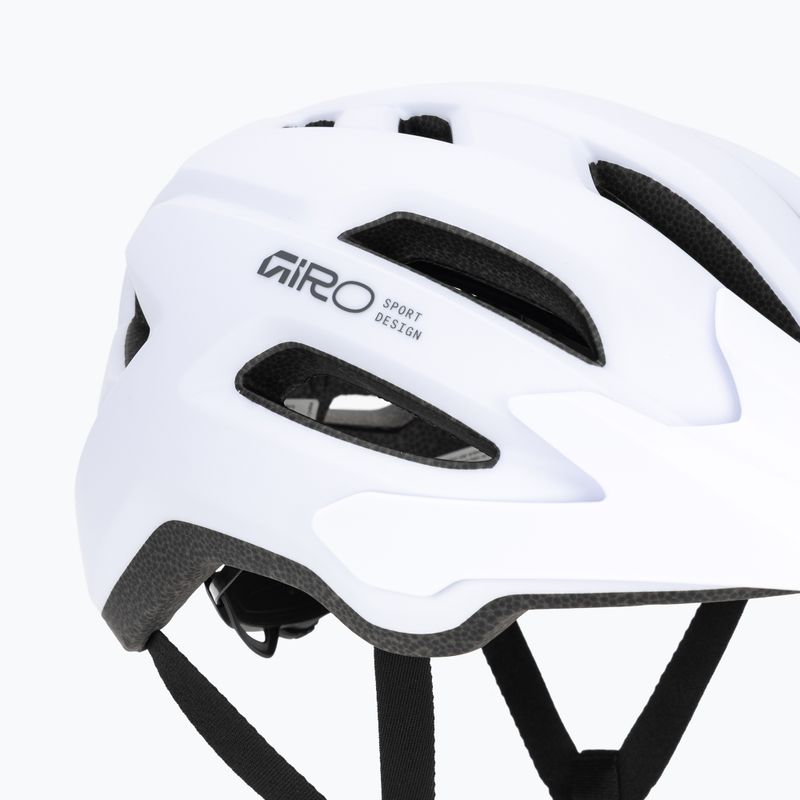 Шолом велосипедний Giro Fixture II MIPS matte white/grey 7