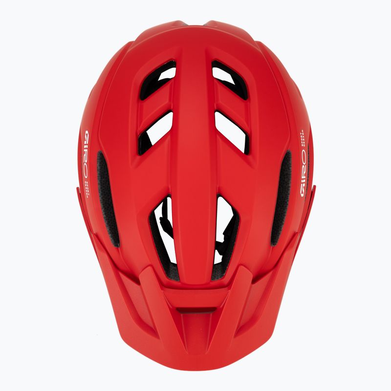 Шолом велосипедний Giro Fixture II MIPS matte flame red 6