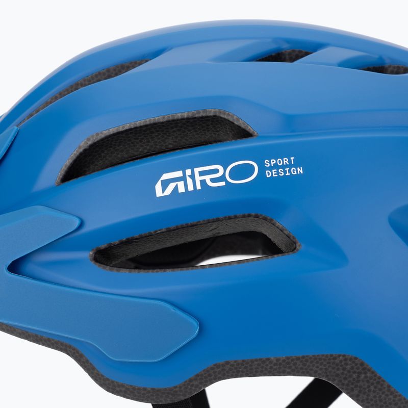 Шолом велосипедний Giro Fixture II MIPS matte blue jewel 7