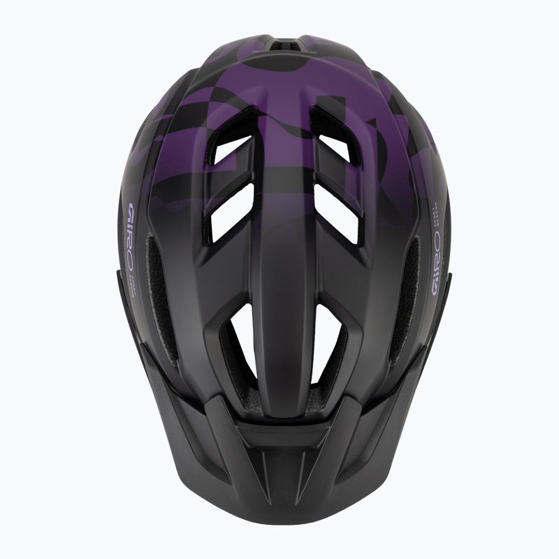 Шолом велосипедний Giro Fixture II MIPS matte black/purple rush 6