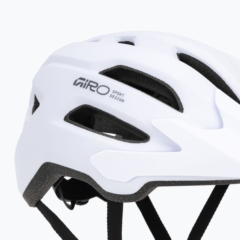 Шолом велосипедний Giro Fixture II matte white/grey 8