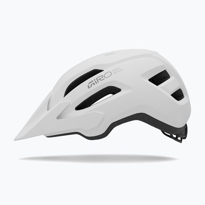 Шолом велосипедний Giro Fixture II matte white/grey 2