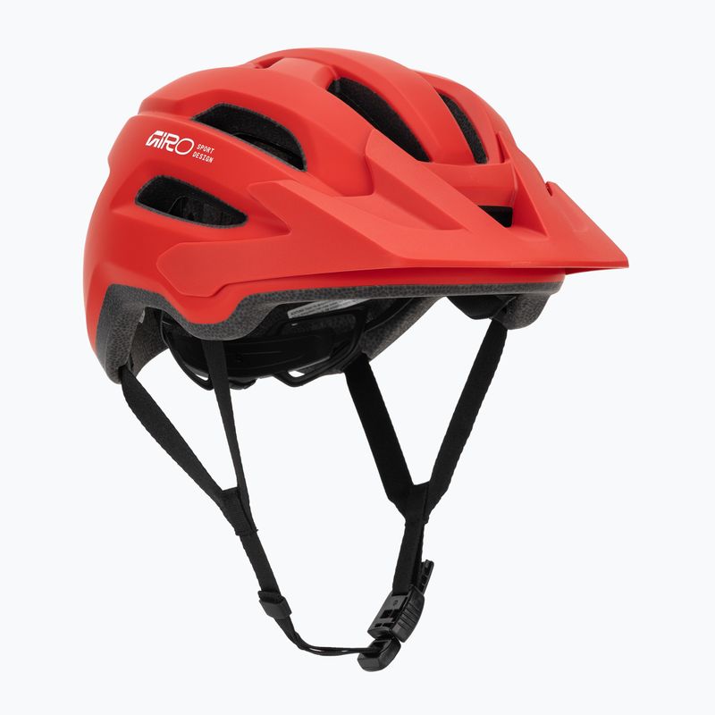 Шолом велосипедний Giro Fixture II matte flame red