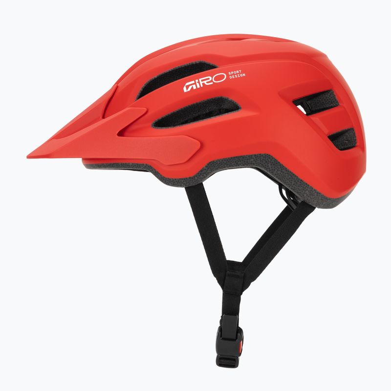 Шолом велосипедний Giro Fixture II matte flame red 3
