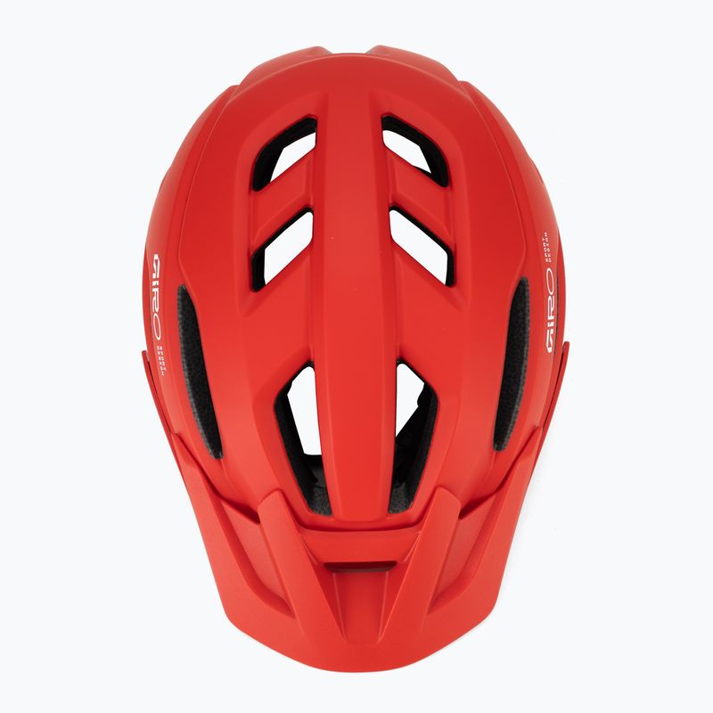 Шолом велосипедний Giro Fixture II matte flame red 6