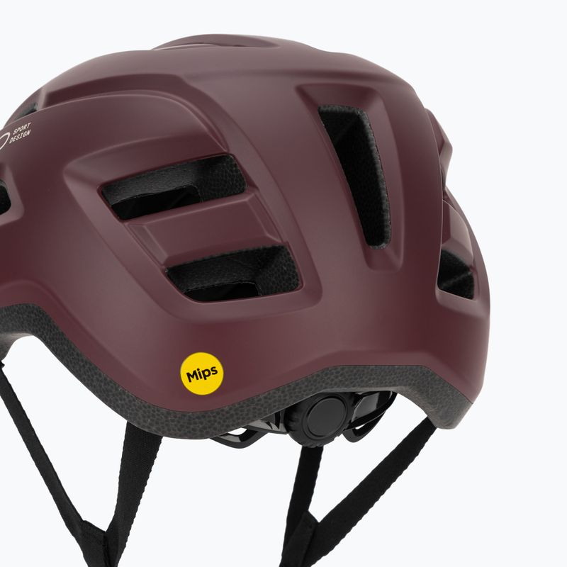 Шолом велосипедний Giro Fixture II MIPS W matte maroon 7