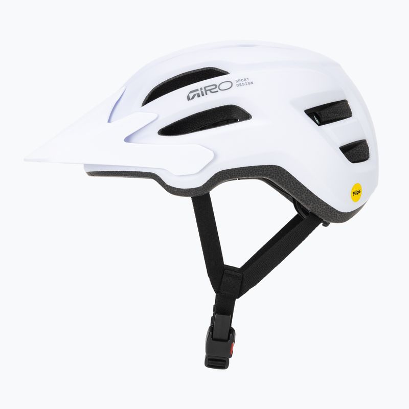 Шолом велосипедний Giro Fixture II MIPS W matte white/chrome 3