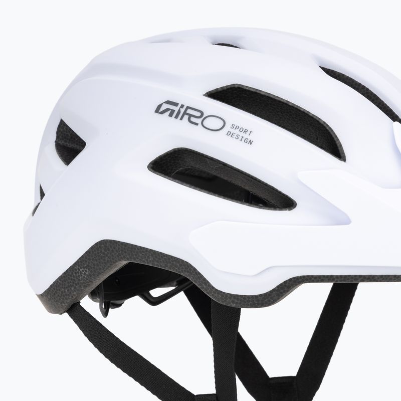 Шолом велосипедний Giro Fixture II MIPS W matte white/chrome 7