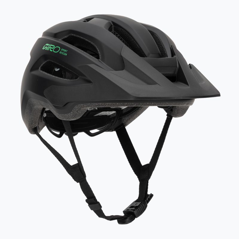 Шолом велосипедний дитячий Giro Fixture II MIPS matte black/vivid green