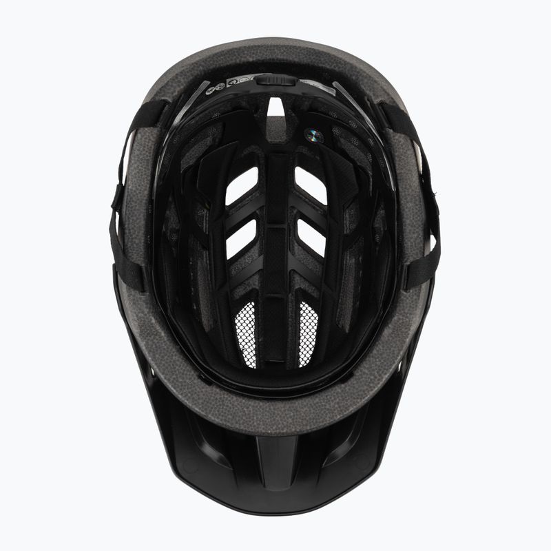 Шолом велосипедний дитячий Giro Fixture II MIPS matte black/vivid green 5