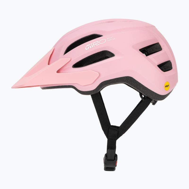 Шолом велосипедний дитячий Giro Fixture II MIPS matte light pink 3